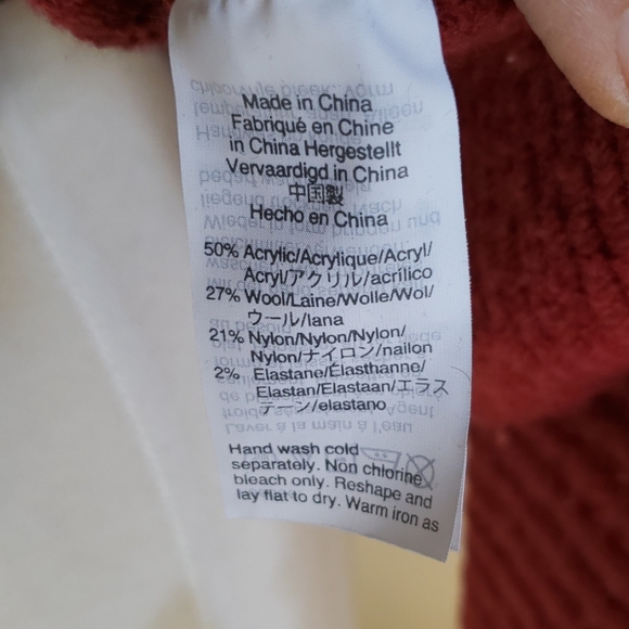 New Madewell  Belmont Mock Neck Sweater in Coziest Yarn Size XXS - Picture 5 of 9